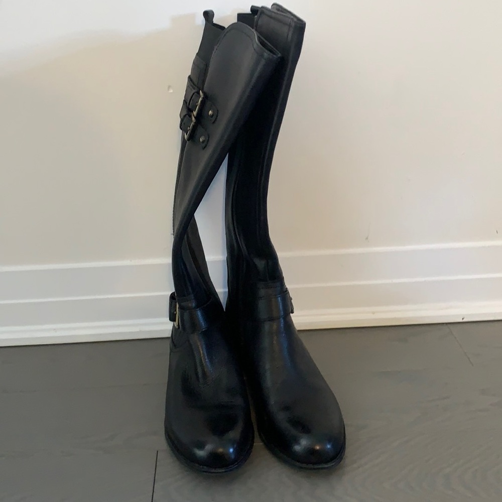 Jessie wide-calf boot
